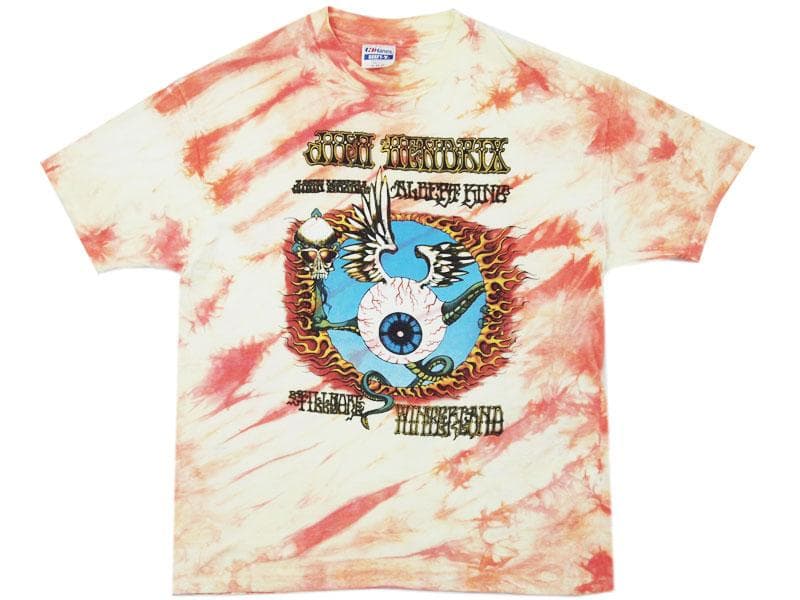 80s Jimi Hendrix タイダイ Tシャツ キムタク ジミヘン JIMI HENDRIX