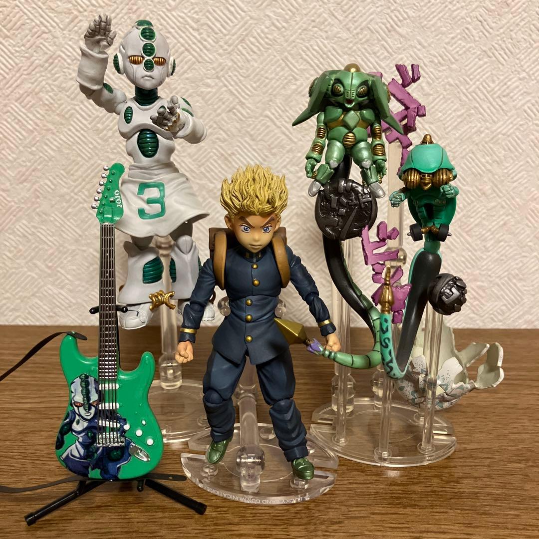 ジョジョの奇妙な冒険　超像可動　広瀬康一　エコーズACT1.2.3 ロックモノ