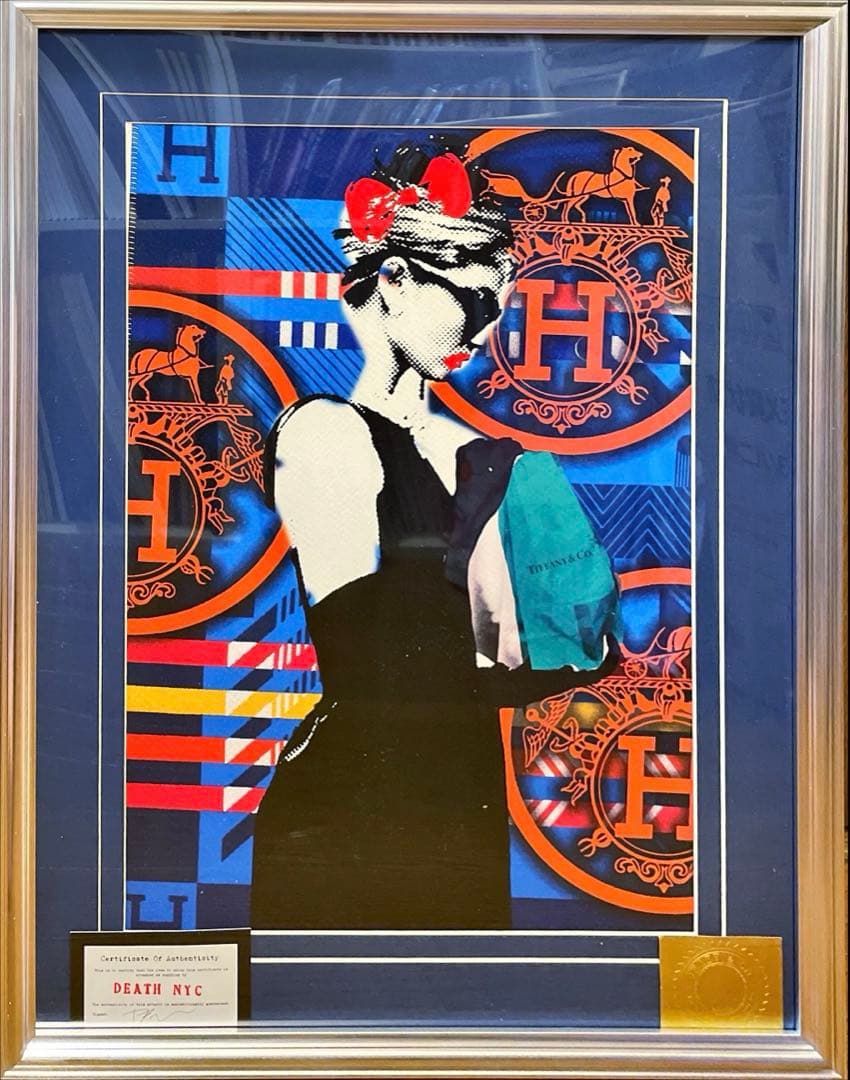 Yahoo!オークション - 世界限定100枚 DEATH NYC アートポスター A03 NA