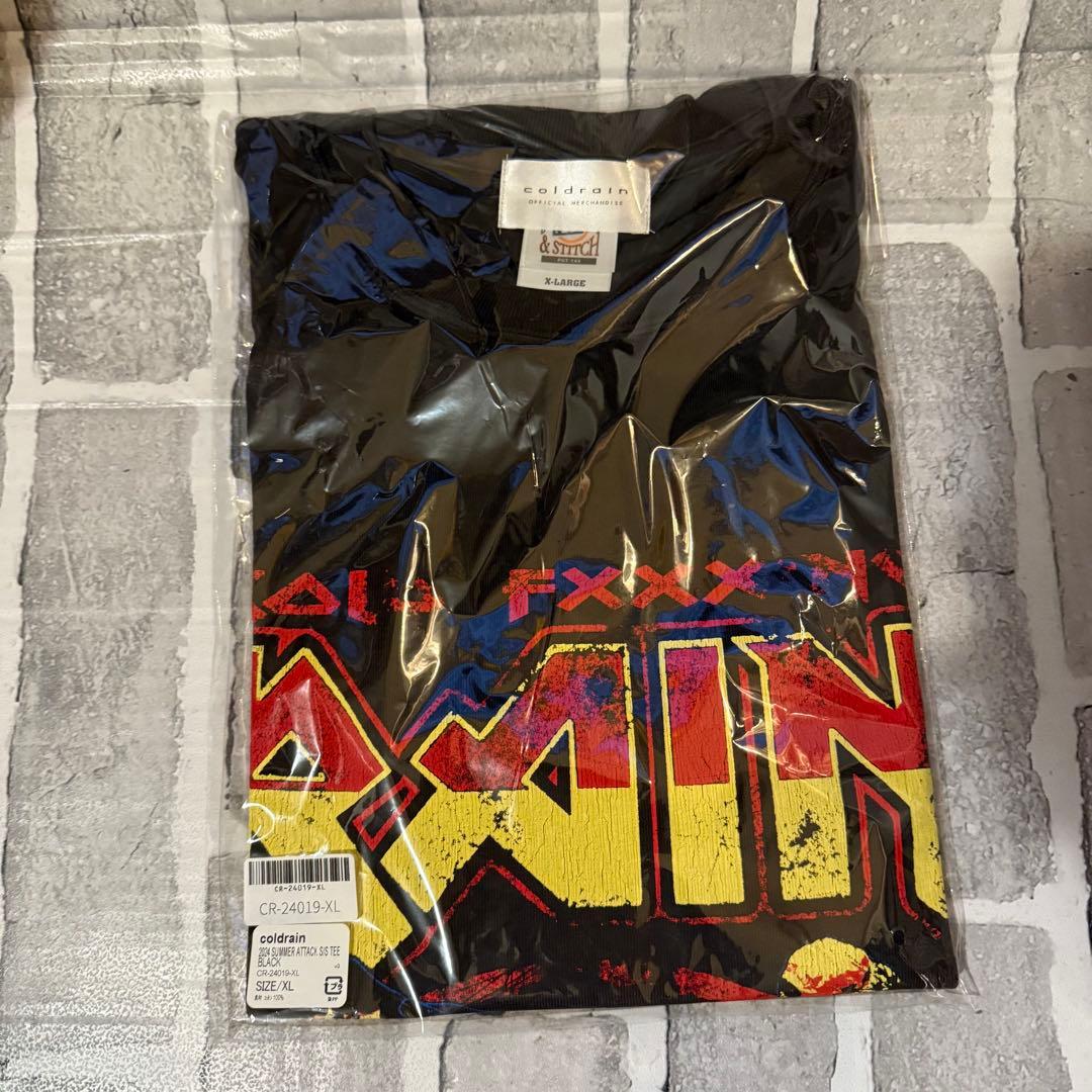 【ラス1】coldrain 2024 SUMMER ATTACK Tシャツ XL