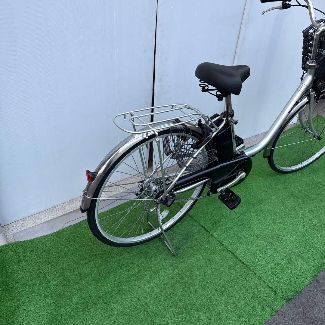 Panasonicパナソニック電動アシスト自転車26インチ8.9Ahシルバー2