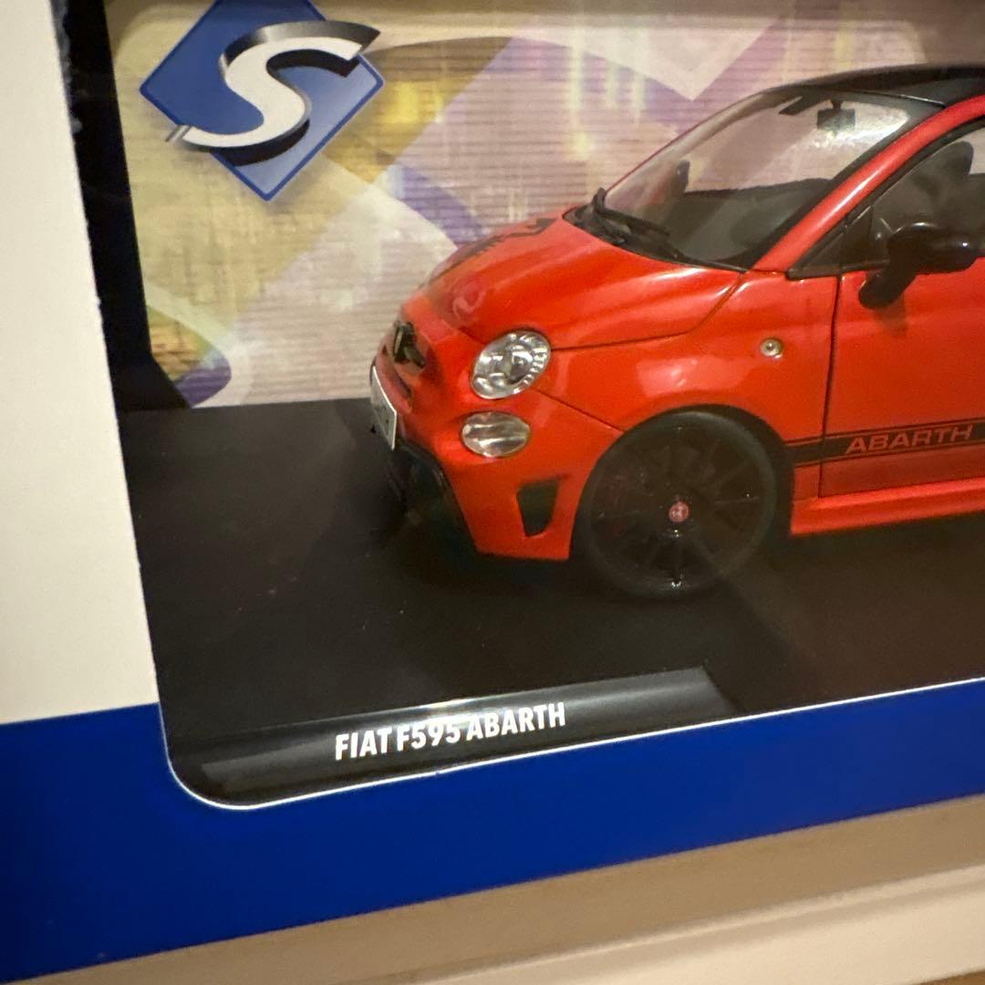 SOLIDO FIAT F595 ABARTH ミニカー