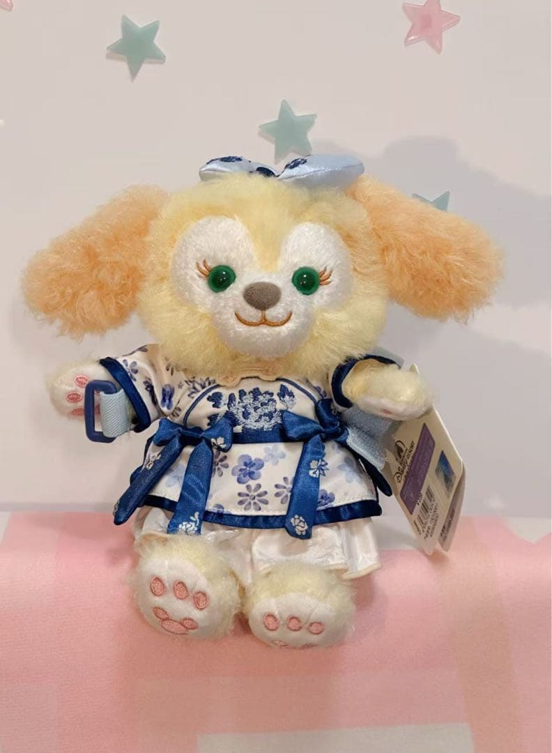 【セール】上海ディズニー　リズム　トイスケルトン入り　リーナベルぬいぐるみS