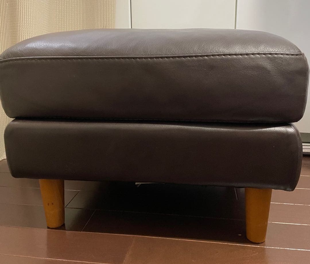 KEYUCA/ケユカ クロノ ソファ オットマン 本革 レザー フェザー