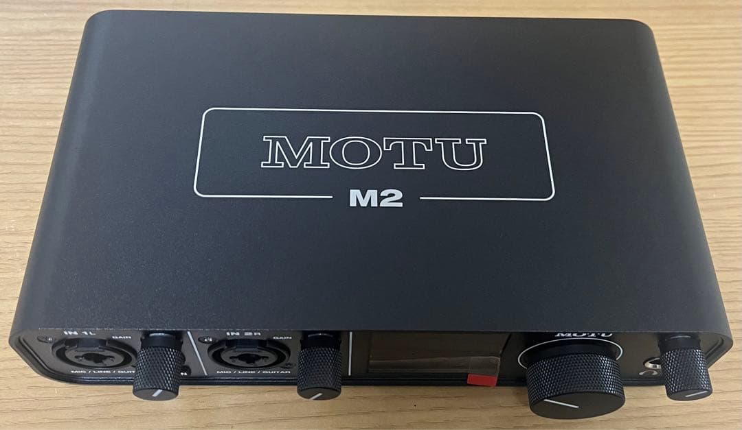 MOTU M2 オーディオインターフェイス