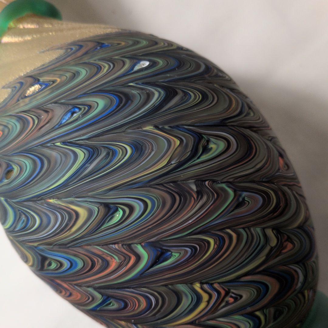 津軽びいどろ？美しいデキャンタ 作者不明