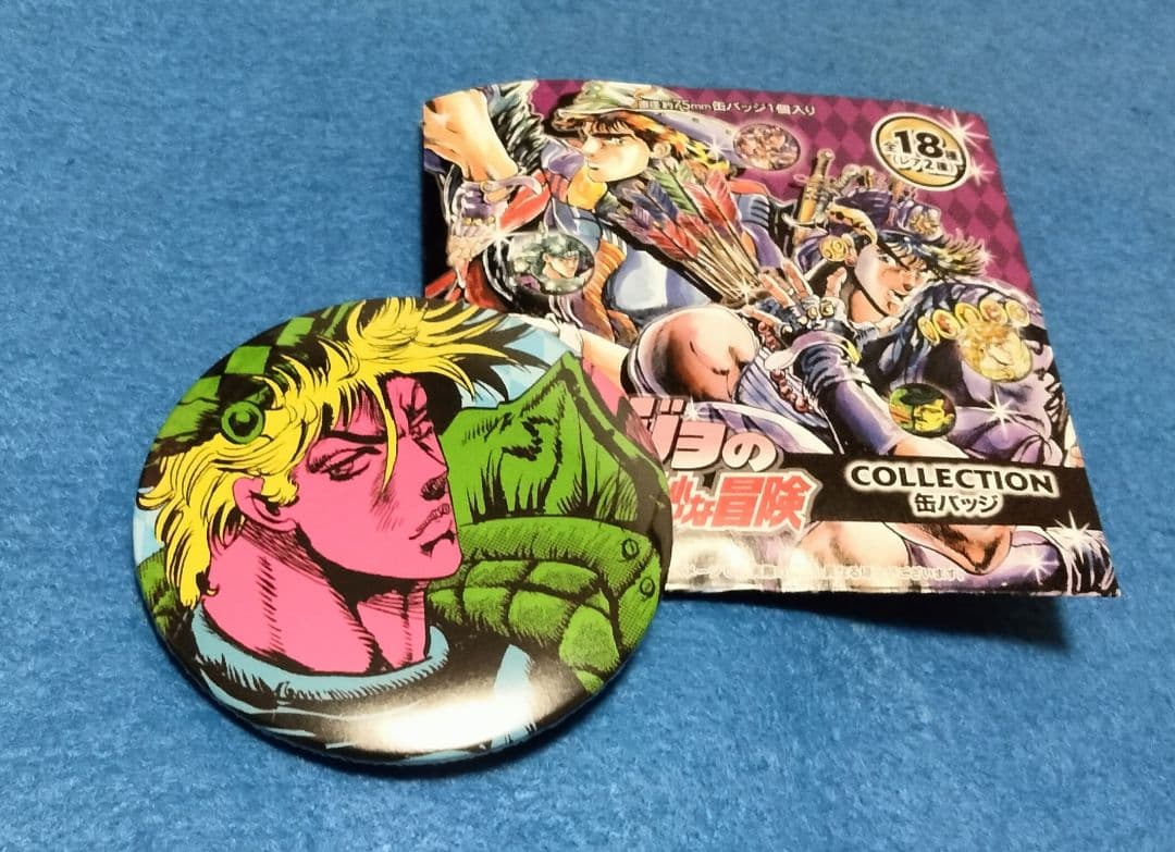 ジョジョの奇妙な冒険 シーザー・A・ツェペリ アパレル 缶バッジ