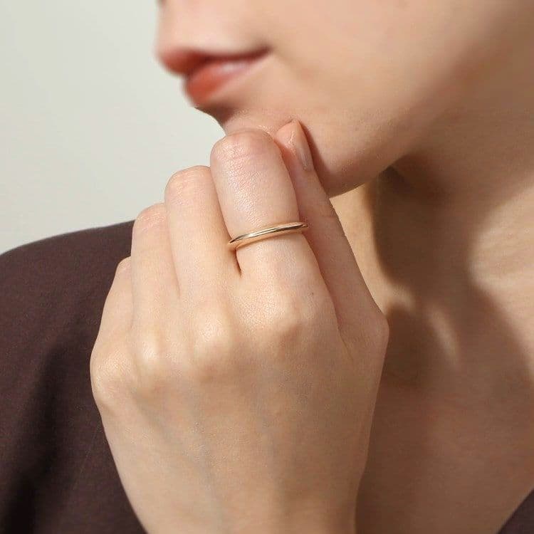 ココシュニック K10 リング 14号 地金 シグネット ゴールド 完売 美品