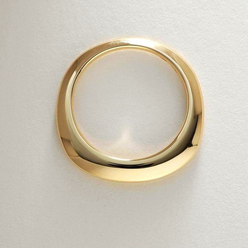 ココシュニック K10 リング 14号 地金 シグネット ゴールド 完売 美品