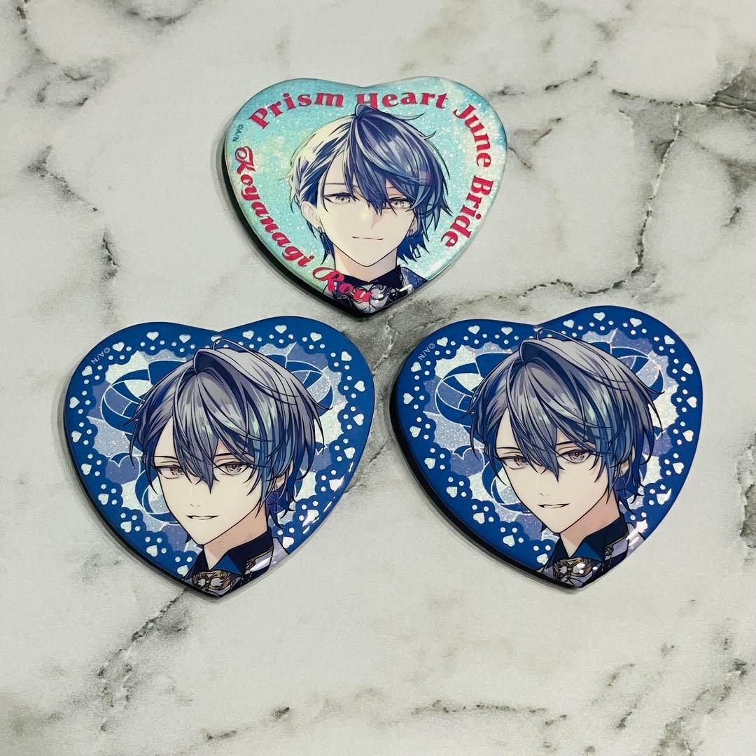 Prism Heart June Bride 缶バッジ 小柳ロウ小柳ロウ June Brideにじさんじ