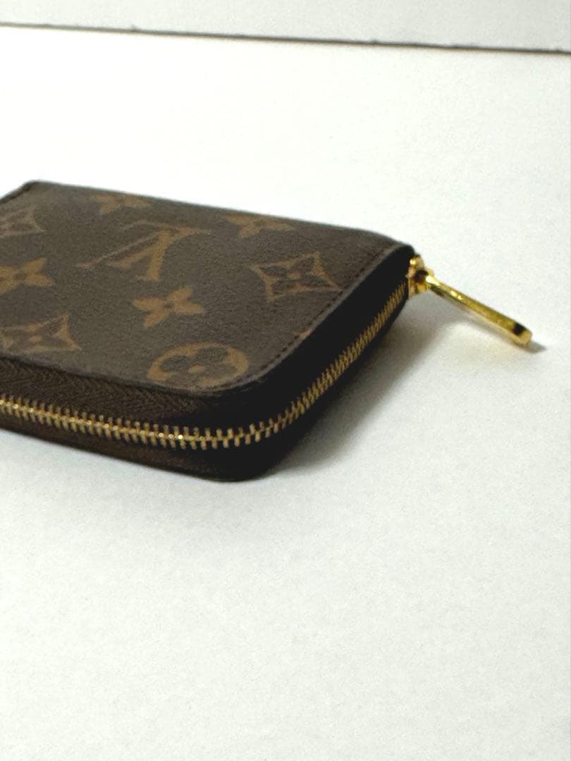 ルイヴィトン モノグラム ジッピーウォレット パース ケース 美品