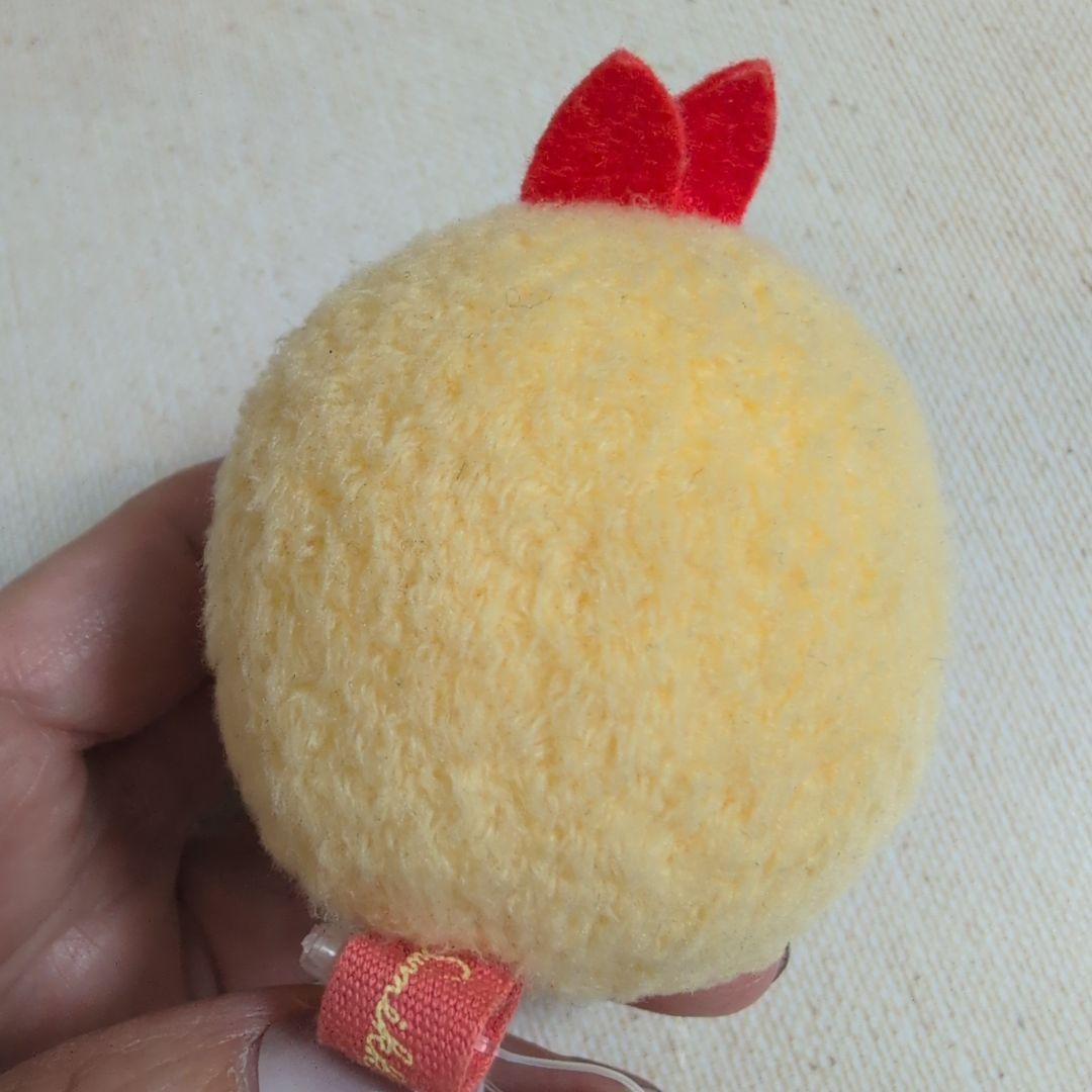 すみっコぐらしショップ限定　てのりぬいぐるみ　えびふらいのしっぽ　ハート