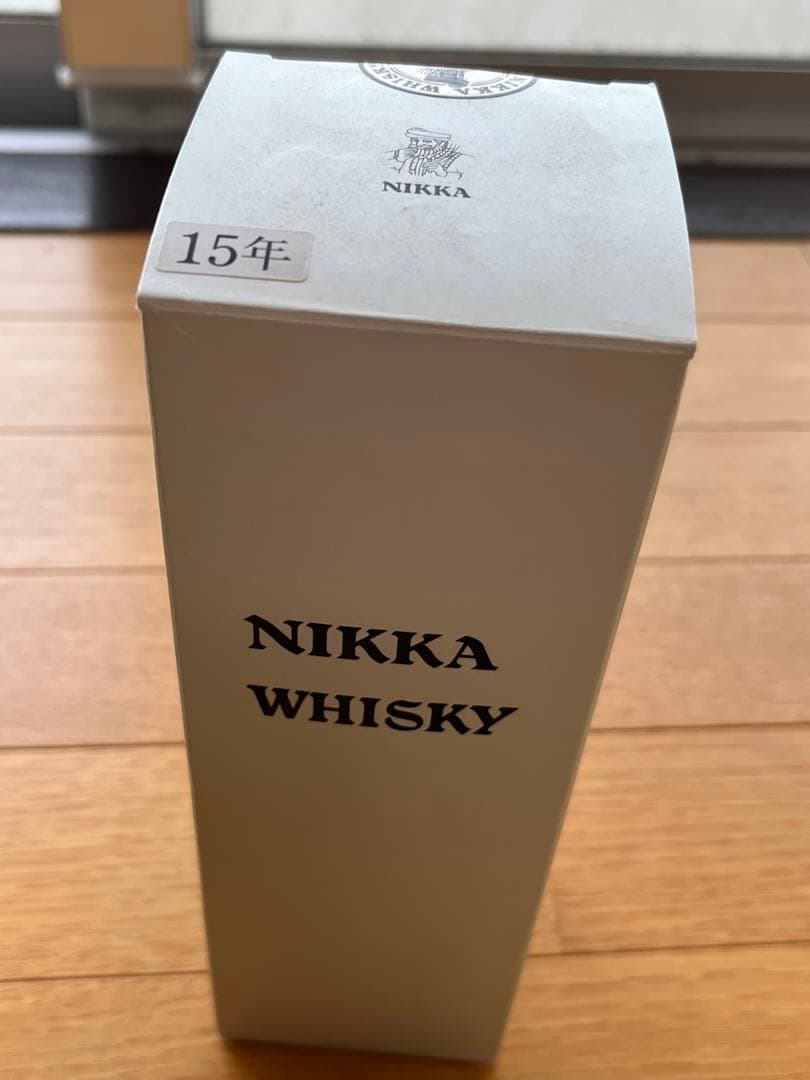 ニッカ　原酒15年 買取実績】ニッカ 北海道余市蒸溜所限定 原酒 15年 シングルカスク