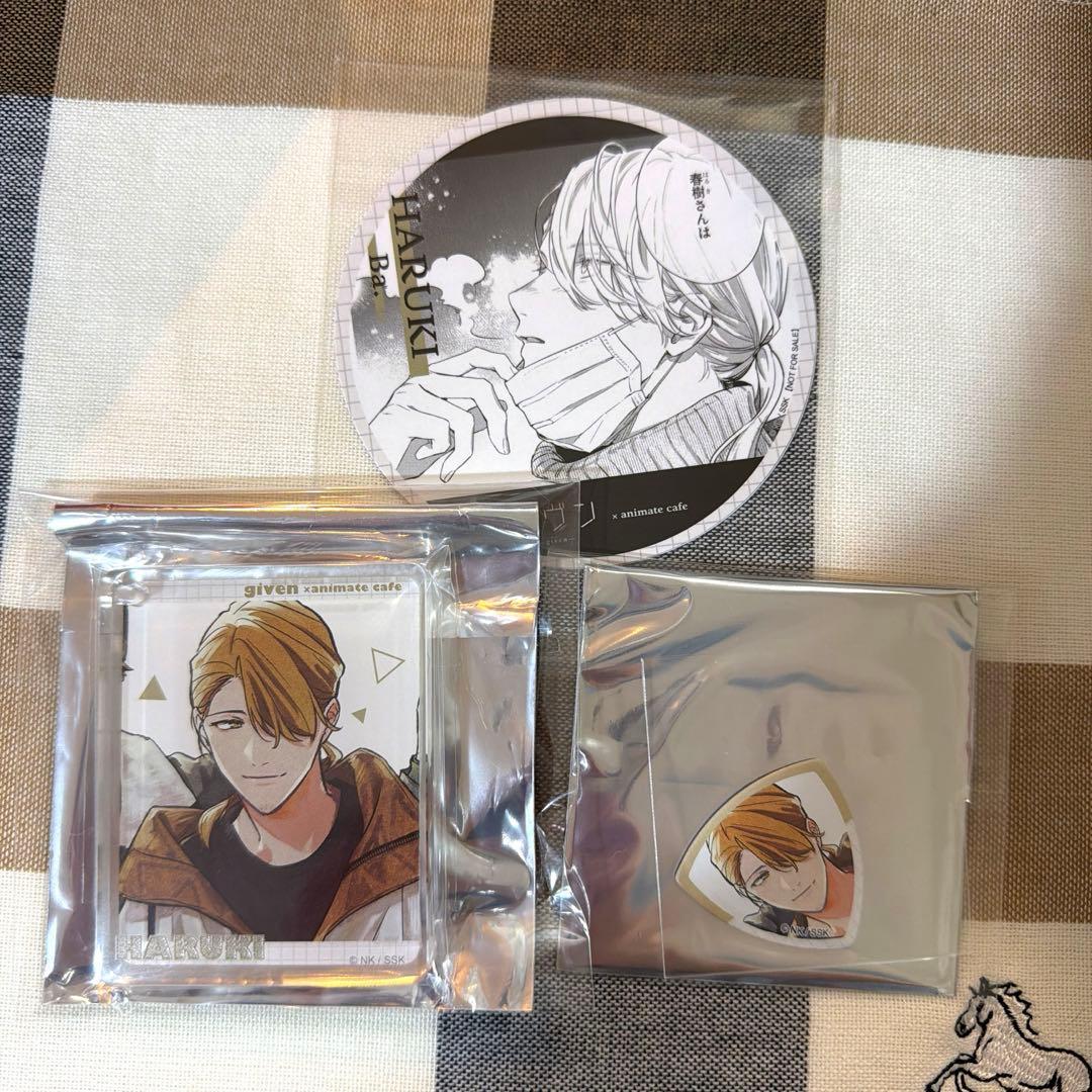 ギヴン アニカフェ 春樹 3点セット - メルカリ