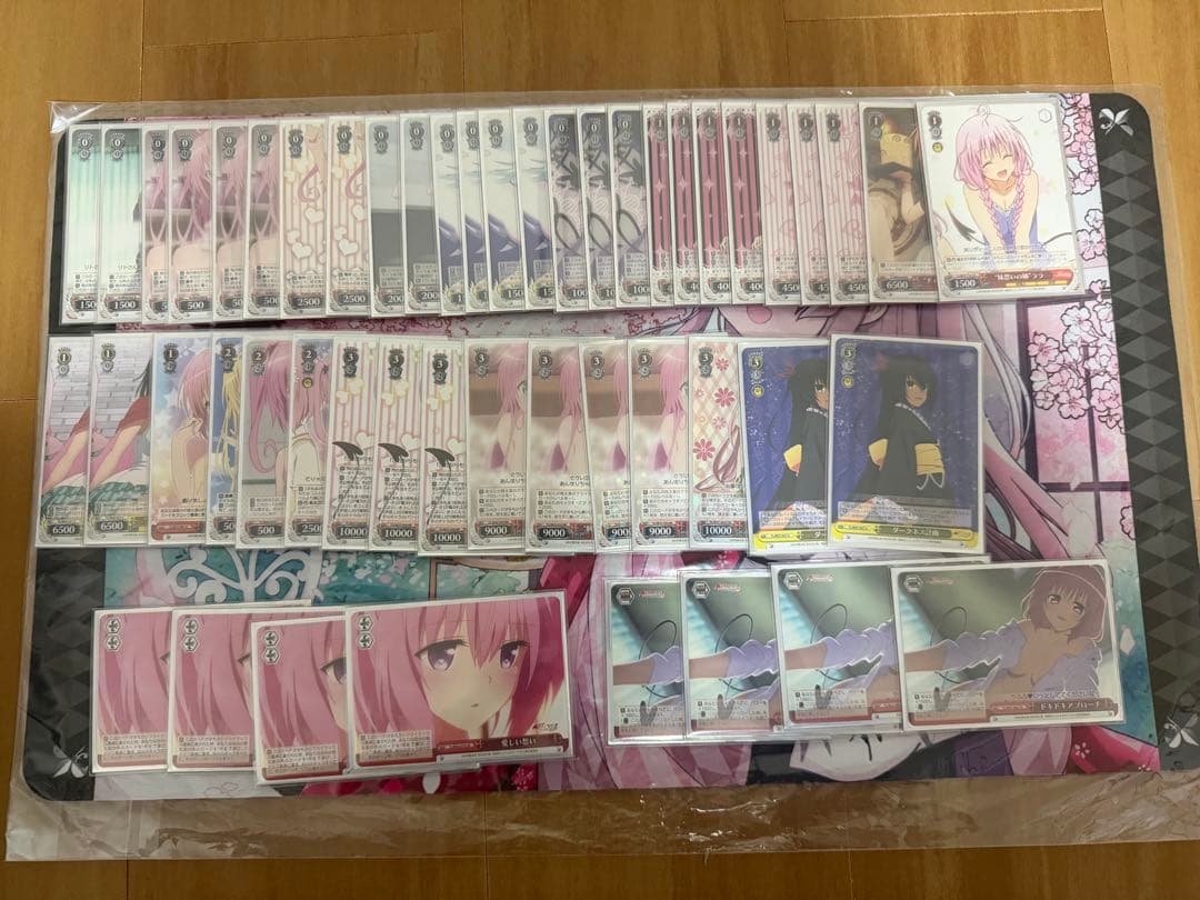 WS ToLOVEる 宇宙人デッキ スリーブ付き - メルカリ