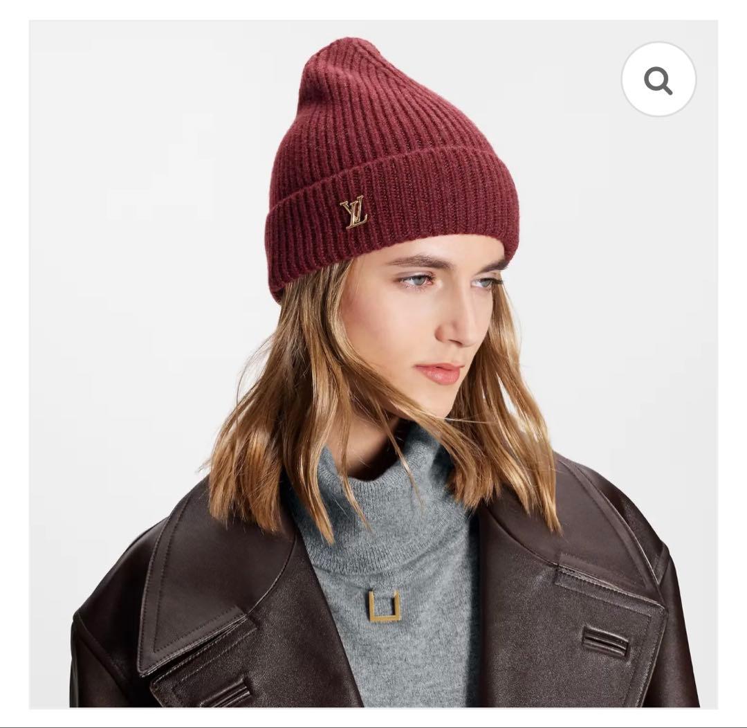 ルイヴィトン　ニット帽　ビーニー・LV スパーク　ボルドー　マイ♡ ビーニー・LV スパーク S00｜ルイ・ヴィトン 公式サイト - M93288