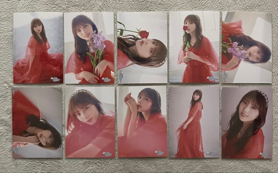 乃木坂46 生写真与田祐希卒業記念70種フルコンプ