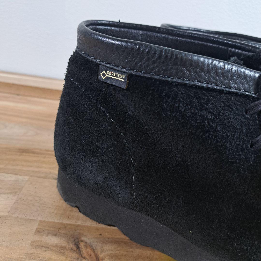 Clarks GORE-TEX ワラビー 26.5 ブラックスエード