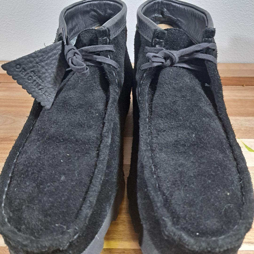 Clarks GORE-TEX ワラビー 26.5 ブラックスエード