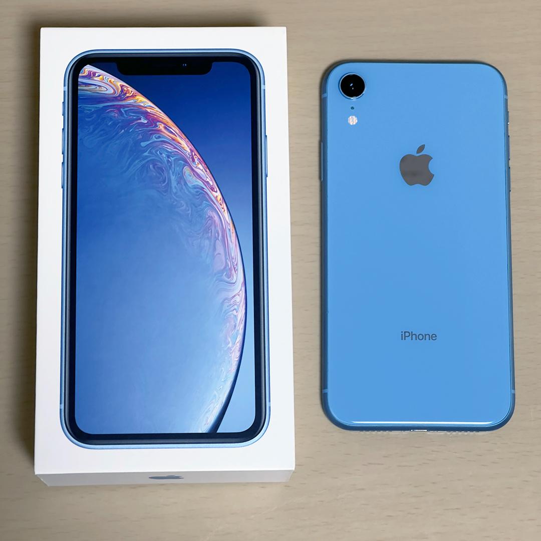 iPhone XR ブルー 128GB