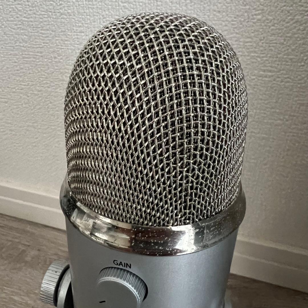 Blue Yeti コンデンサーマイク シルバー