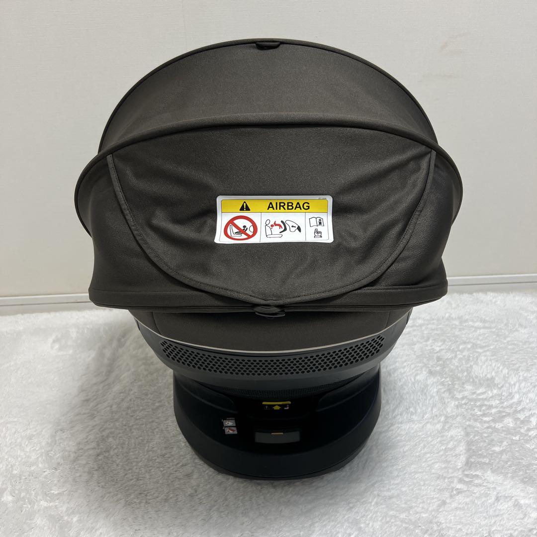 美品✨エールべべ クルット5i グランス　ISOFIX 回転式　最高級モデル
