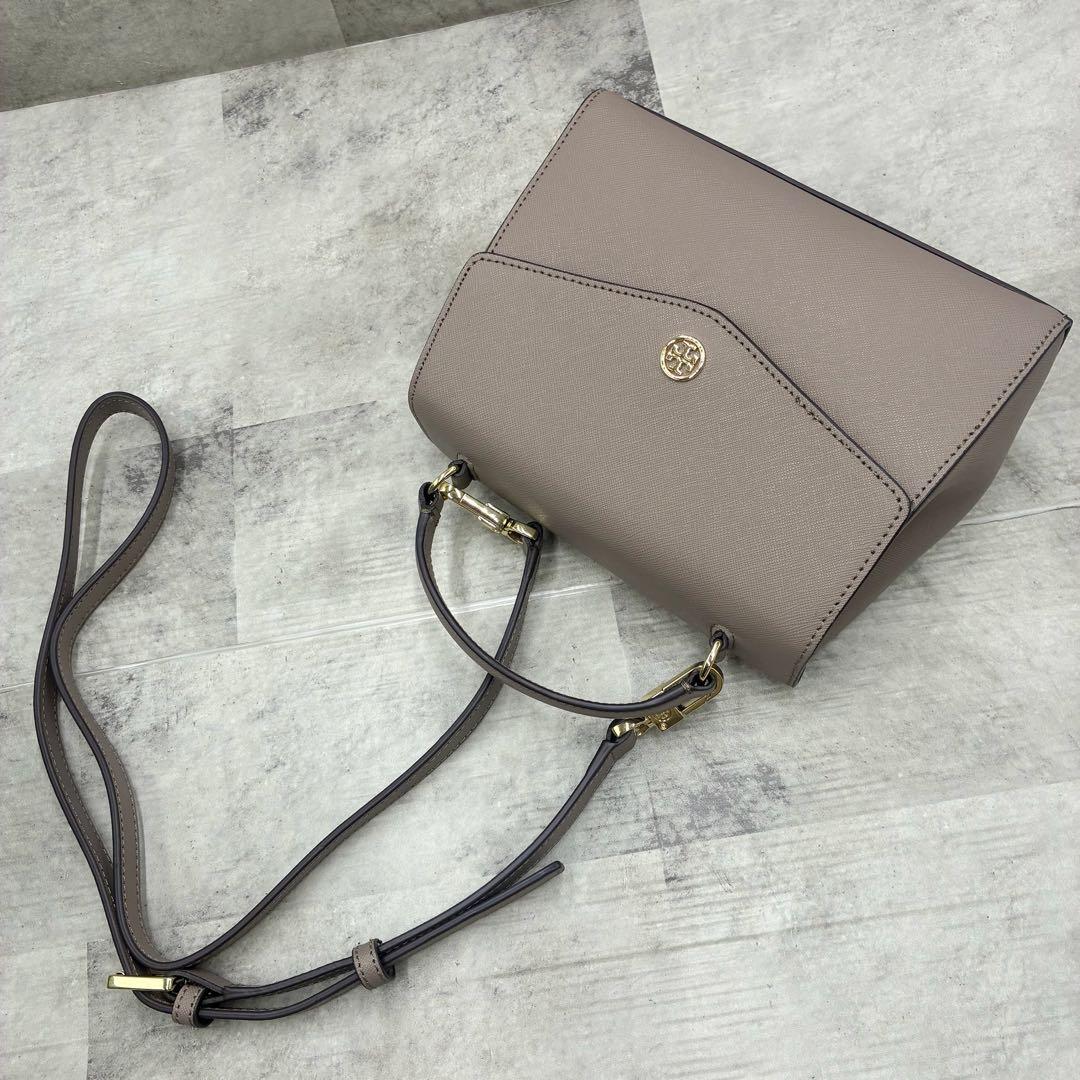 ✨美品✨トリーバーチ　トップハンドル サッチェル　2way ロビンソン　レザー