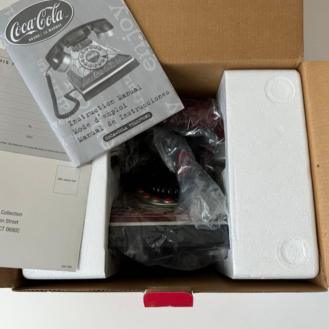 新品　コカ・コーラ　テレフォン　ランプ