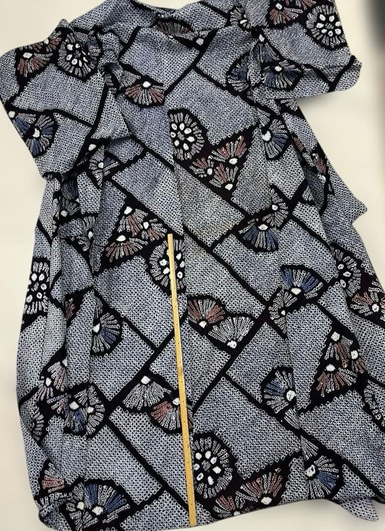 123 絞り浴衣　リメイク用