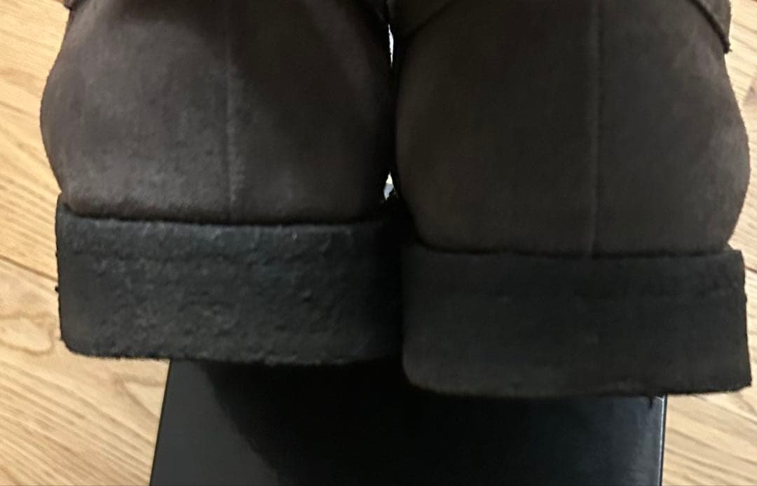 ま*つ様 パドモアアンドバーンズ グレー スエード