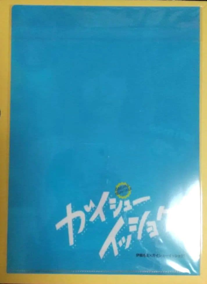 伊織もえ × ガイシューイッショク！特製クリアファイル