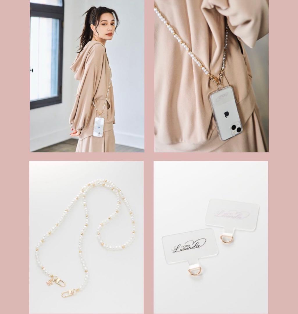 LAVANDA & Hello Kitty ポーチ スマホショルダー｜LAVANDA スマホ