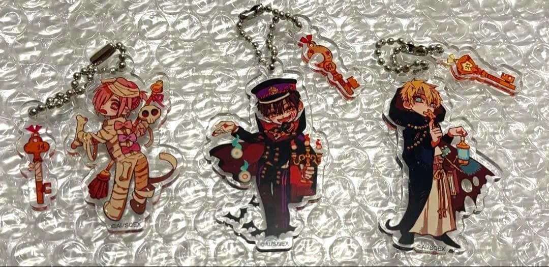 地縛少年花子くん ゴーストホテル カフェ アクリルキーホルダー フード特典