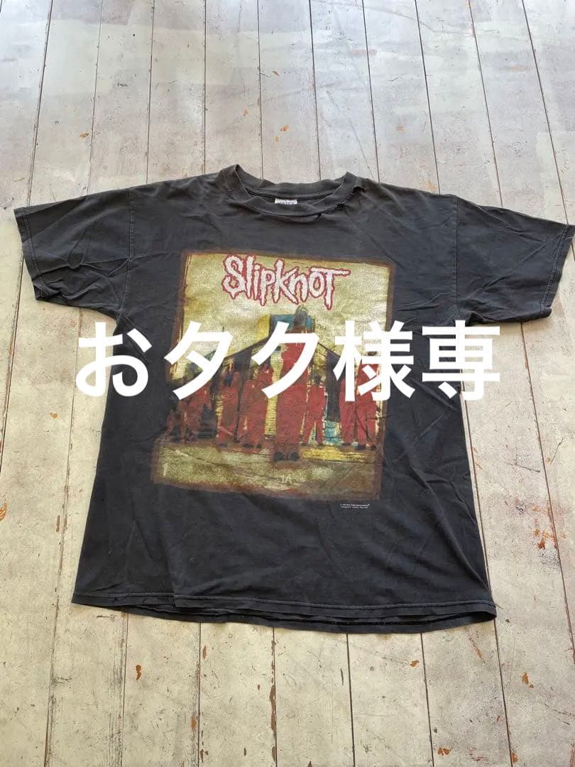 90sヴィンテージロックバンドtシャツSLIPKNOT スリップノット