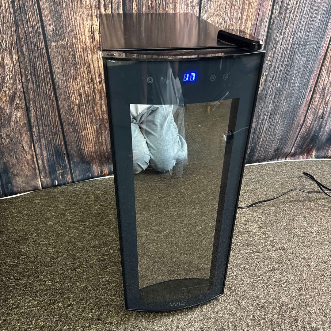 WIE電子 ペルチェ式ミニワインクーラー WIWCTE12BFGADX ミニワイン