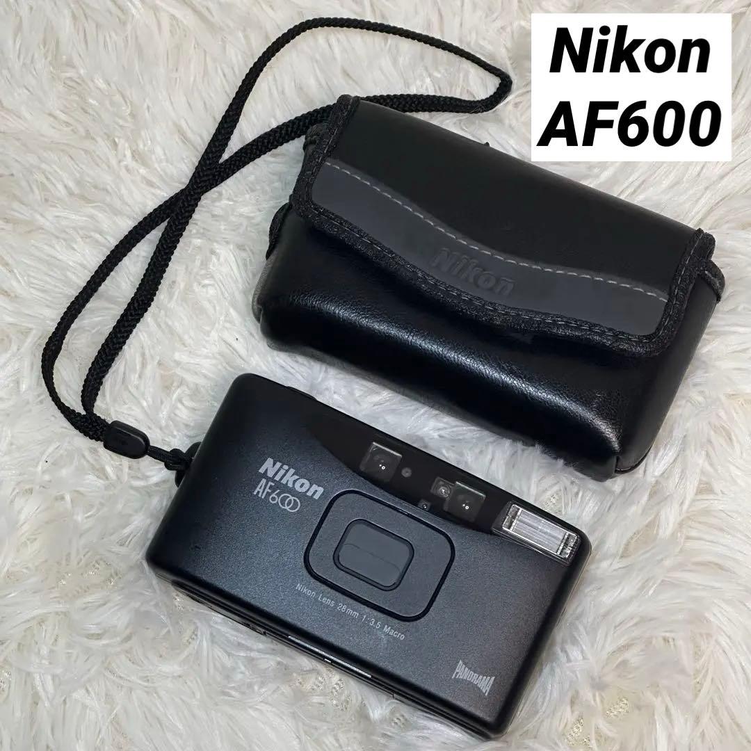 チ*送様 ニコン Nikon AF600 コンパクトフィルムカメラ　ケースつき Yahoo!オークション -「nikon af600」の落札相場・落札価格