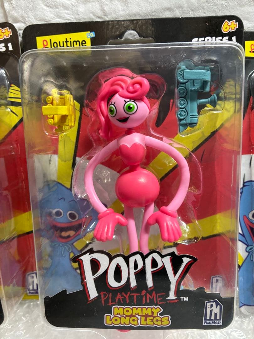 3種スマイル以外 Poppy Playtime フィギュアHuggy Wuggy