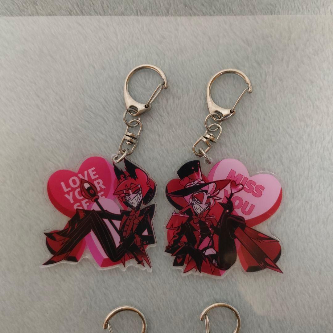 HAZBIN HOTEL トレーディングアクスタにもなるアクリルキーホルダー