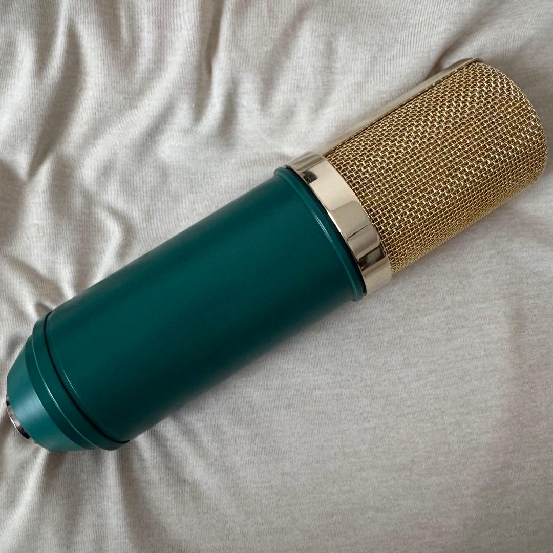 MXL V67G コンデンサーマイク グリーン&ゴールド