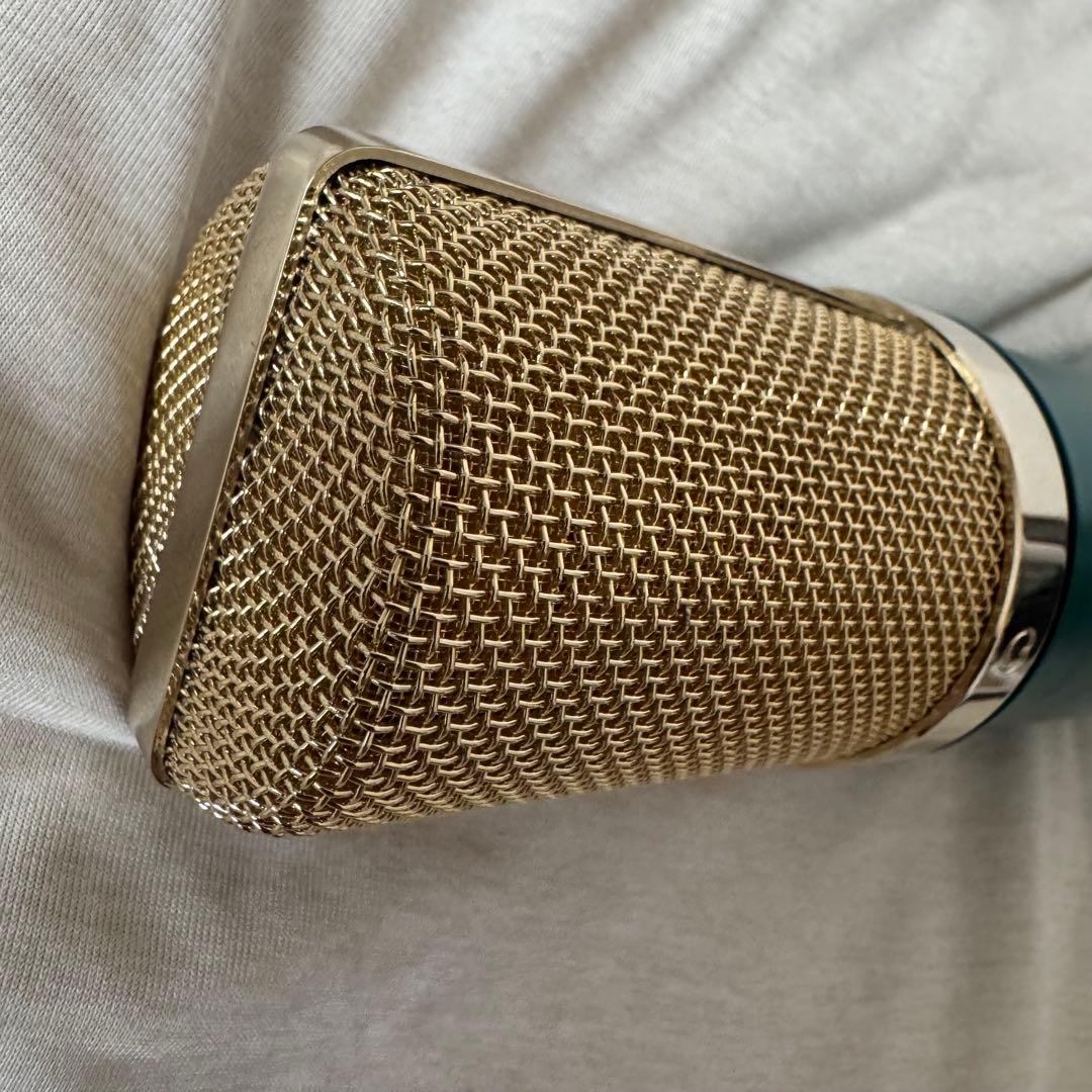 MXL V67G コンデンサーマイク グリーン&ゴールド