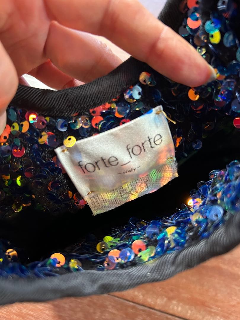 forte-forte フォルテフォルテ　スパンコールバック