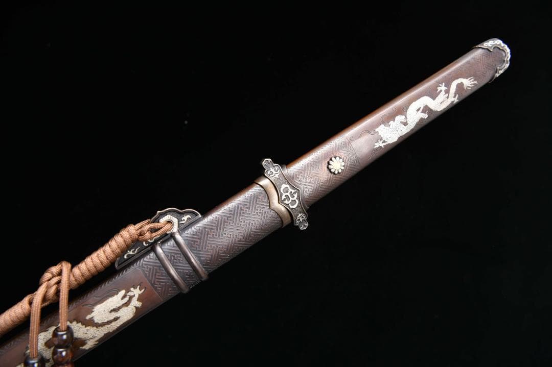 八龍刀 日本刀 模造刀 居合刀 武士道 武蔵 鑑賞用 手鍛造打