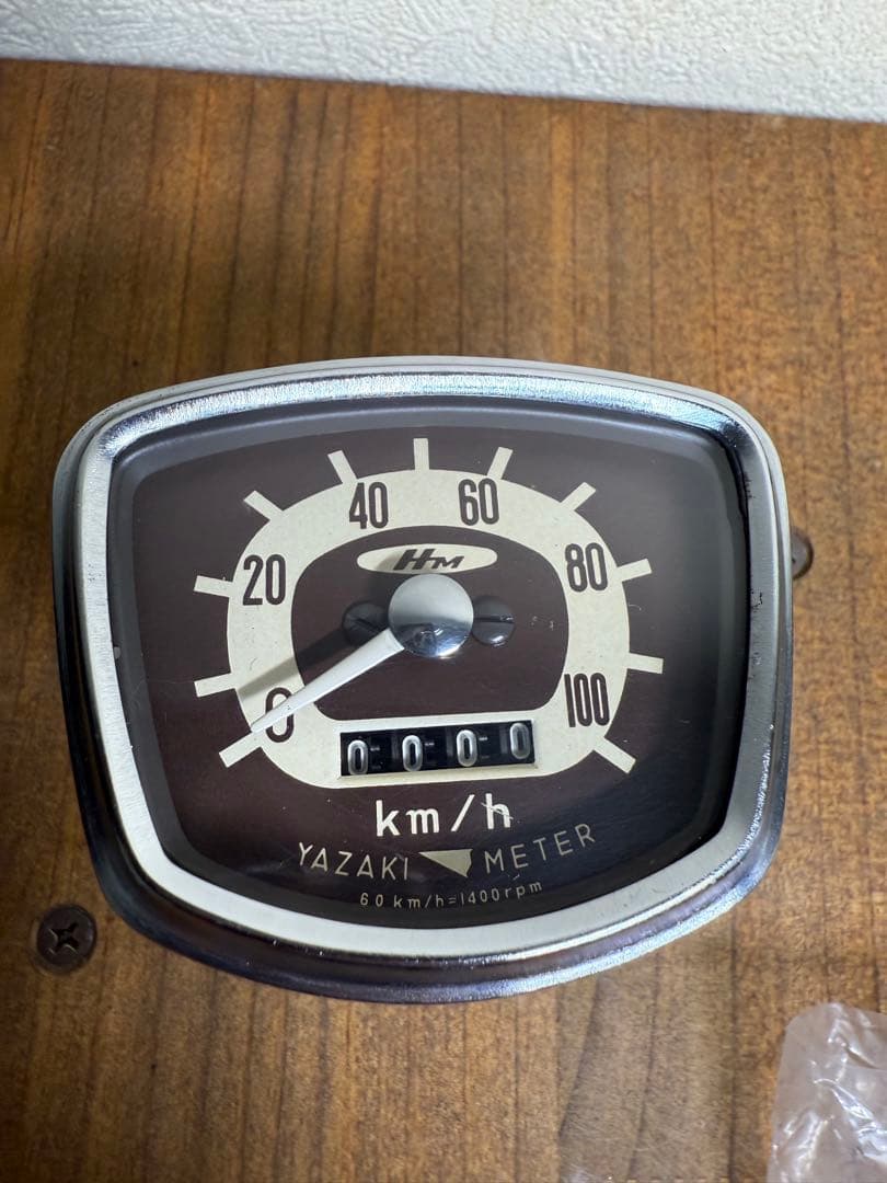 YAZAKI METER矢崎　HONDAスーパーカブ純正/当時物/未使用品
