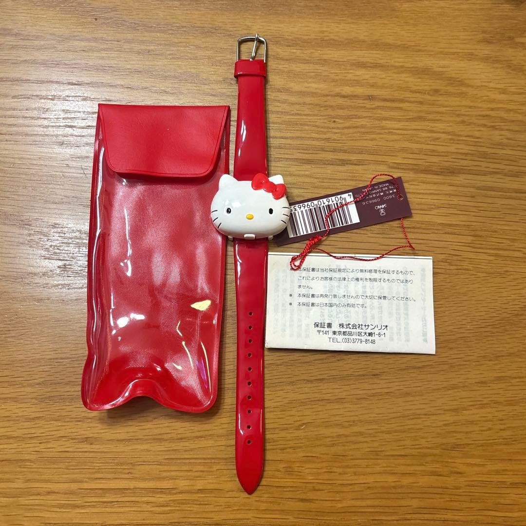 1988年物‼️】サンリオ ハローキティ キティちゃん 腕時計 美品 レトロ