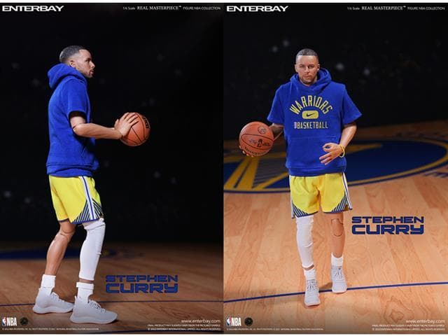 リアルマスターピース NBAコレクション ステフィン・カリー 1/6 フィギュア