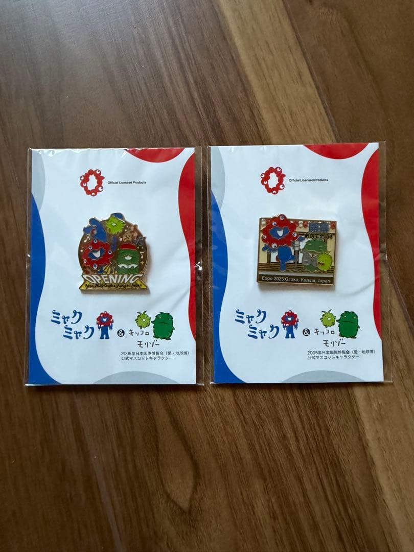 関西万博大阪 EXPO2025ミャクミャクモリゾー・キッコロピンバッジ 大阪 関西 万博 ミャクミャク モリゾー キッコロ ピンバッジ - メルカリ
