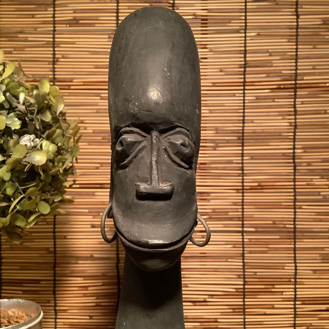 16世紀・エチオピア少数民族「魔除礼拝木彫像」除霊・精霊・生霊