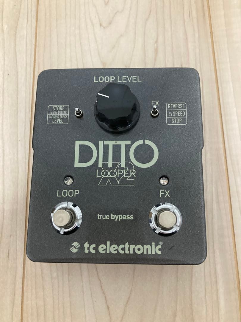 DITTO LOOPER X2 tc electronic ルーパー エフェクタ TC ELECTRONIC/Ditto X2 Looper/ルーパー 送料無料 | サウンドハウス