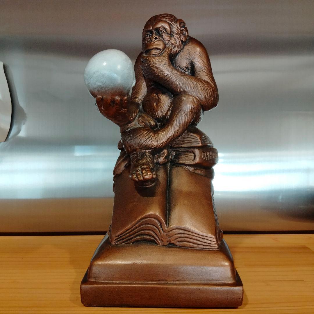 60s ダーウィン スカル ドクロ モンキー ビンテージ 毛なみ