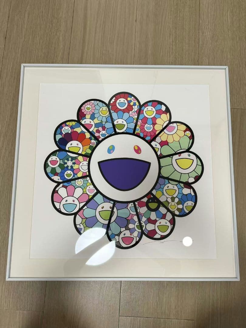 村上隆 版画 「Yonaguni」ED100 直筆サイン入り 村上隆 zingaro Yonaguni ED100 村上隆 版画 「Yonaguni」ED100 直筆